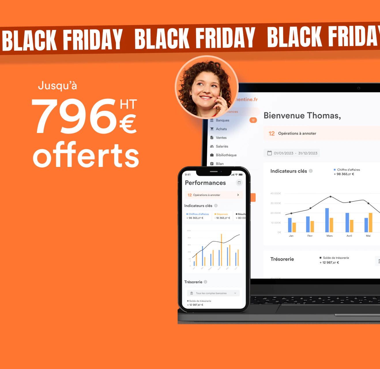 Jusqu’à 796€ offerts